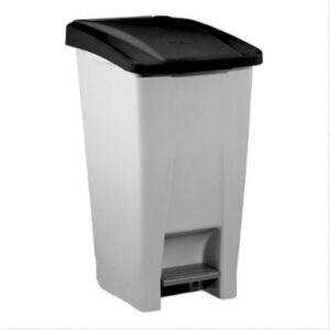 Pedaal afvalbak 60 liter grijs